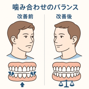 咬合バランス図